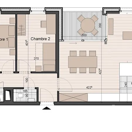 Kirchberg - High End 2 Bedrooms In * Luxembourg